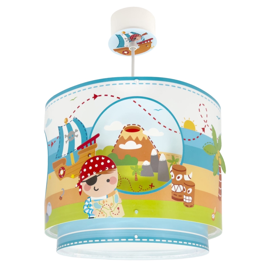 Dalber 60652 - Detský luster PIRATE ISLAND 1xE27/15W/230V