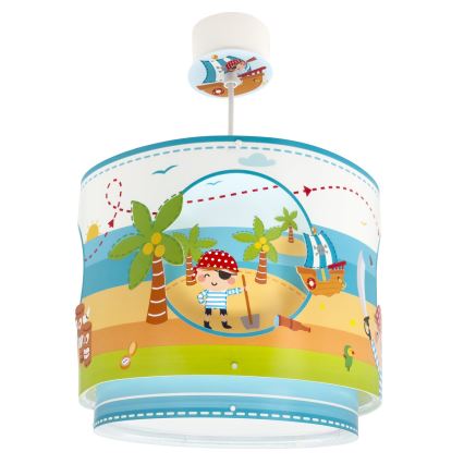 Dalber 60652 - Detský luster PIRATE ISLAND 1xE27/15W/230V