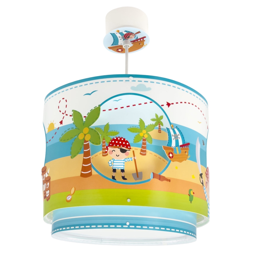 Dalber 60652 - Detský luster PIRATE ISLAND 1xE27/15W/230V