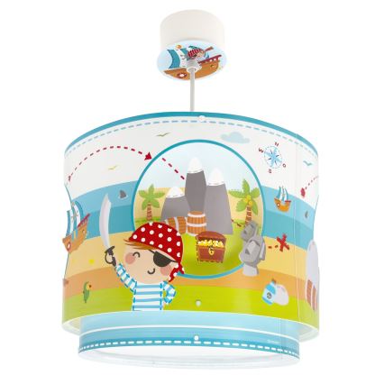 Dalber 60652 - Detský luster PIRATE ISLAND 1xE27/15W/230V