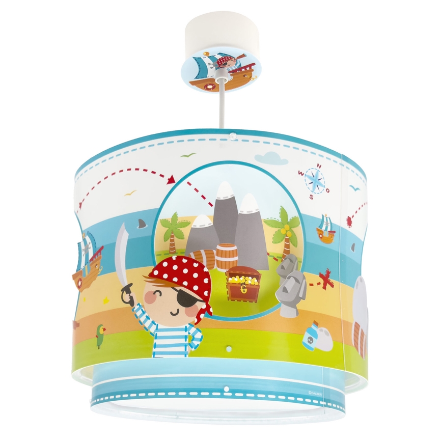 Dalber 60652 - Detský luster PIRATE ISLAND 1xE27/15W/230V
