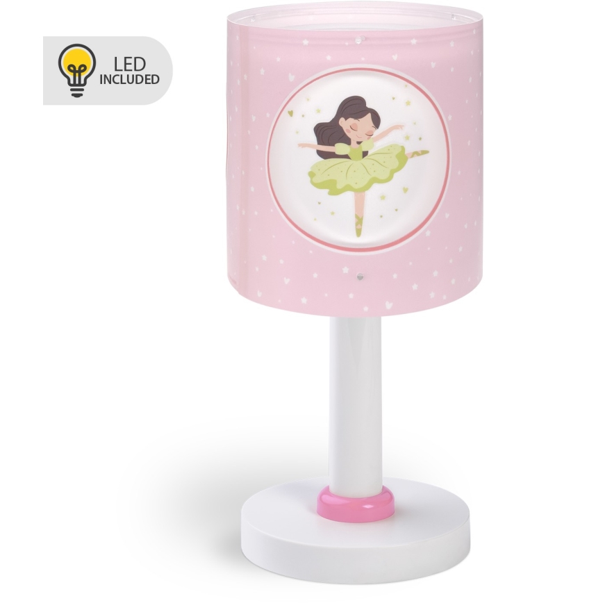 Dalber 60911 - LED detská lampička PRINCESS DANCE 1xG4/4W/230V ružová