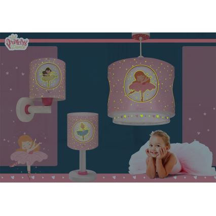 Dalber 60911 - LED detská lampička PRINCESS DANCE 1xG4/4W/230V ružová