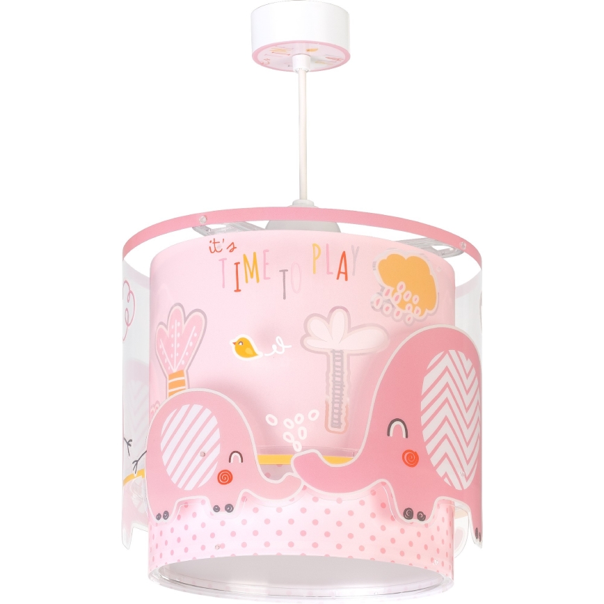 Dalber 61332S - Detský luster LITTLE ELEPHANT 1xE27/60W/230V