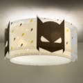 Dalber 61806 - Detské stropné svietidlo DARK HERO 2xE27/15W/230V