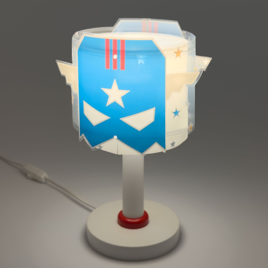 Dalber 61811N - LED detská lampička BLUE HERO 1xG4/4W/230V biela/modrá