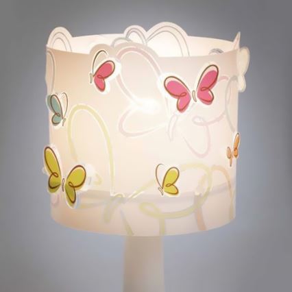 Klik 62141 - Dětská lampička BUTTERFLY 1xE14/40W/230V