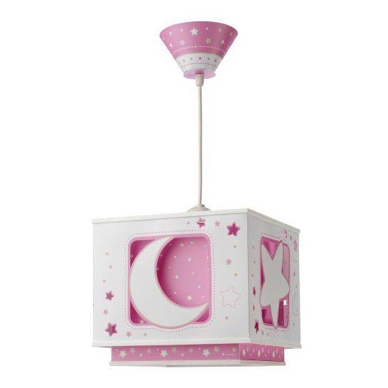 Dalber 63232S - Detský luster na lanku MOON LIGHT 1xE27/60W/230V