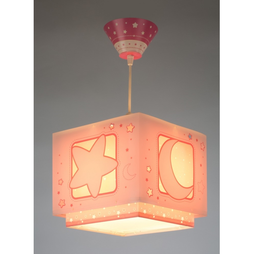Dalber 63232S - Detský luster na lanku MOON LIGHT 1xE27/60W/230V