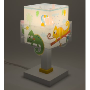 Dalber 63311N - LED detská lampička HAPPY JUNGLE 1xG4/4W/230V pestrofarebná