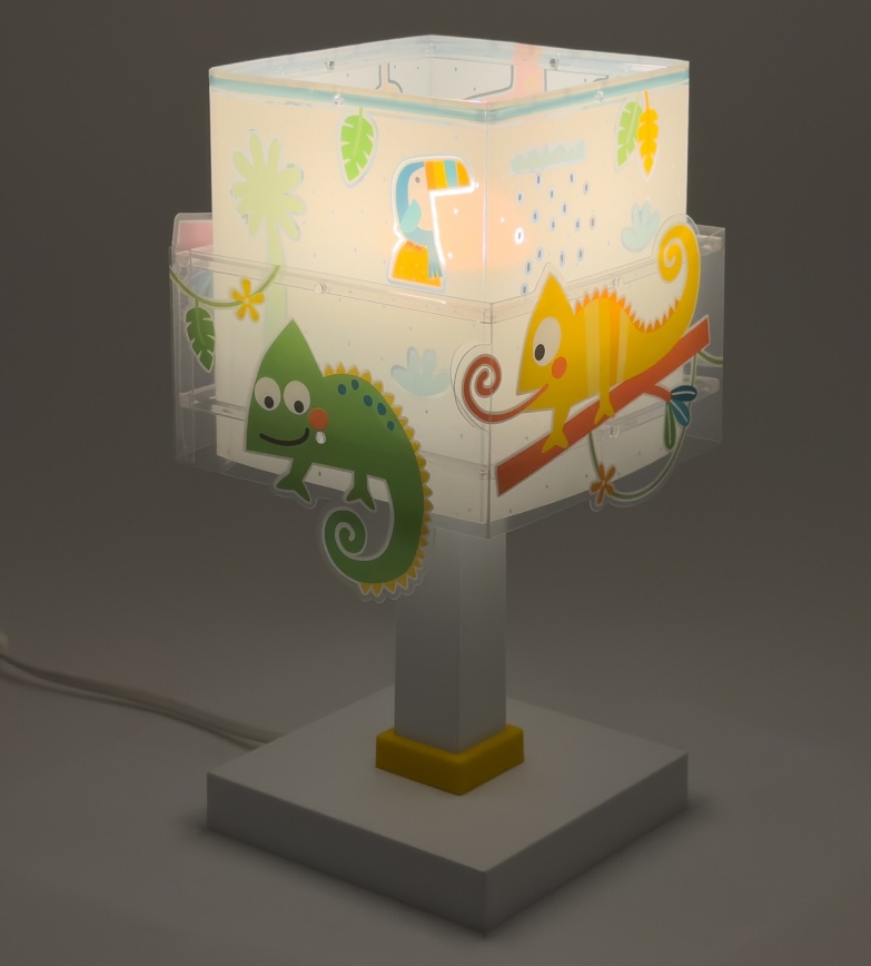 Dalber 63311N - LED detská lampička HAPPY JUNGLE 1xG4/4W/230V pestrofarebná