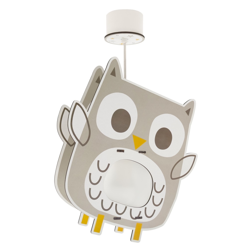 Dalber 63397 - Detský luster OWL 1xE27/15W/230V