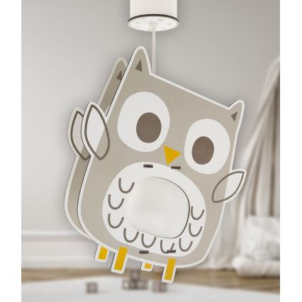 Dalber 63397 - Detský luster OWL 1xE27/15W/230V