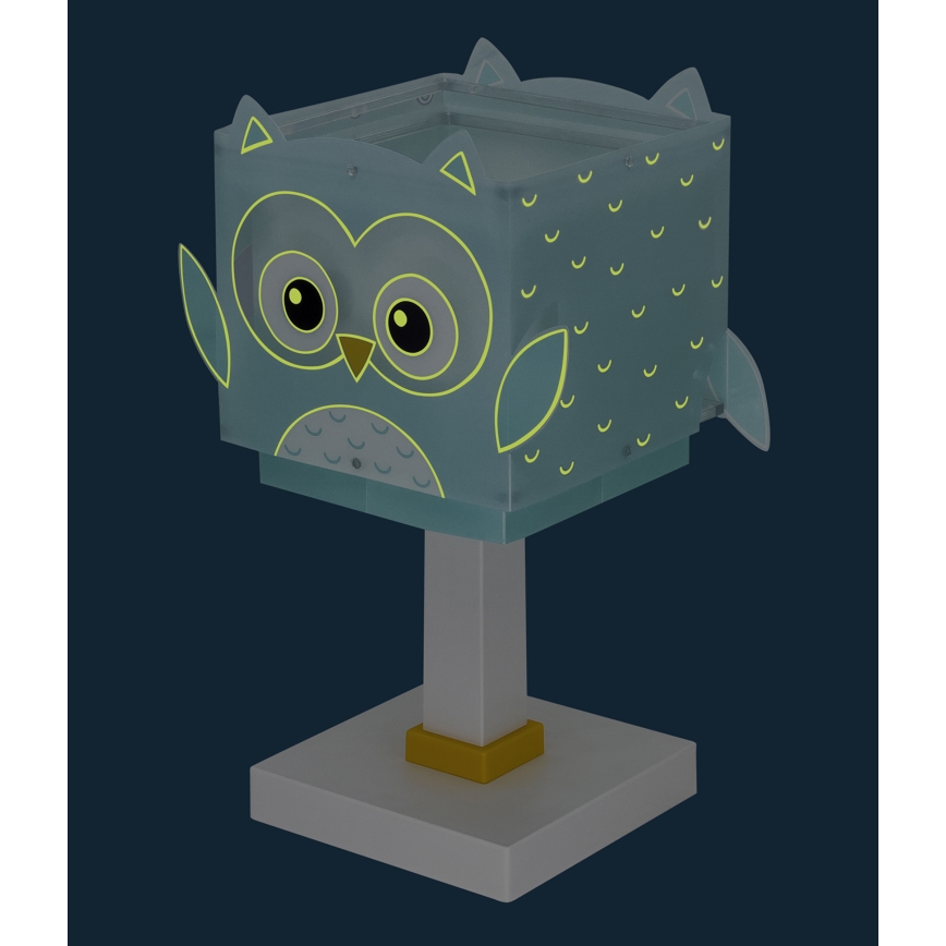 Dalber 64391 - Detská lampička LITTLE OWL 1xE14/8W/230V