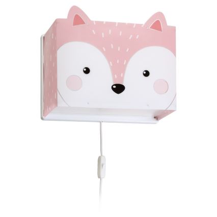 Dalber 64588 - Detské nástenné svietidlo LITTLE FOX 1xE27/60W/230V