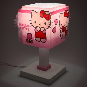 Dalber 73261 - LED detská lampička HELLO KITTY 1xG4/4W/230V ružová