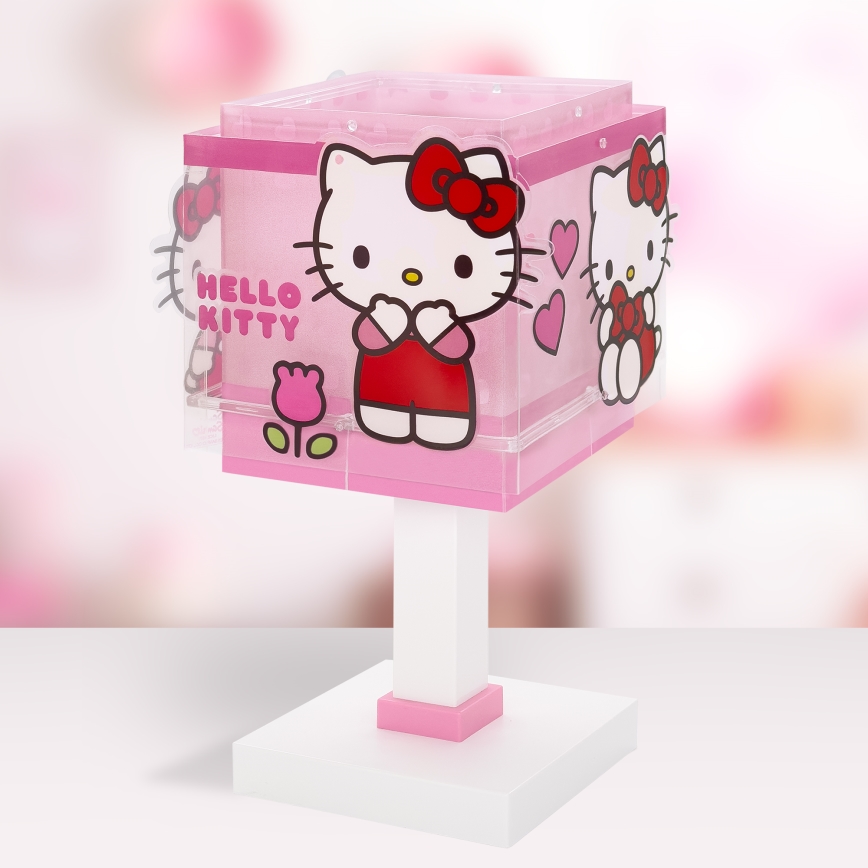 Dalber 73261 - LED detská lampička HELLO KITTY 1xG4/4W/230V ružová