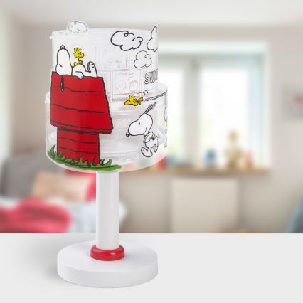 Dalber 76301 - LED detská lampička SNOOPY 1xG4/4W/230V biela/červená