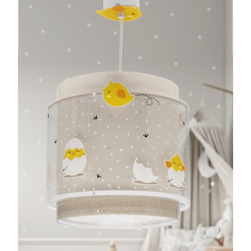 Dalber 76872 - Detský luster BABY CHICK 1xE27/15W/230V