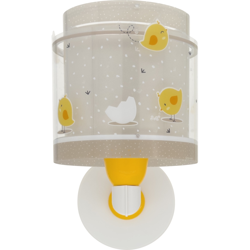 Dalber 76879 - Detské nástenné svietidlo BABY CHICK 1xE27/15W/230V
