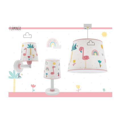 Dalber 82462 - Detský luster FLAMINGO 1xE27/15W/230V