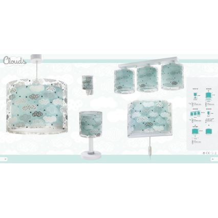 Dalber D-41411H - Detská lampička CLOUDS 1xE14/40W/230V