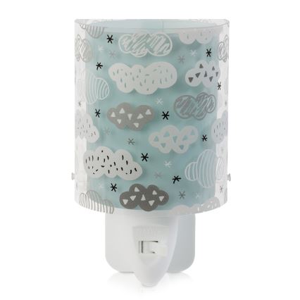 Dalber D-41415H - LED Detské nočné svetlo CLOUDS 1xLED/0,3W/230V