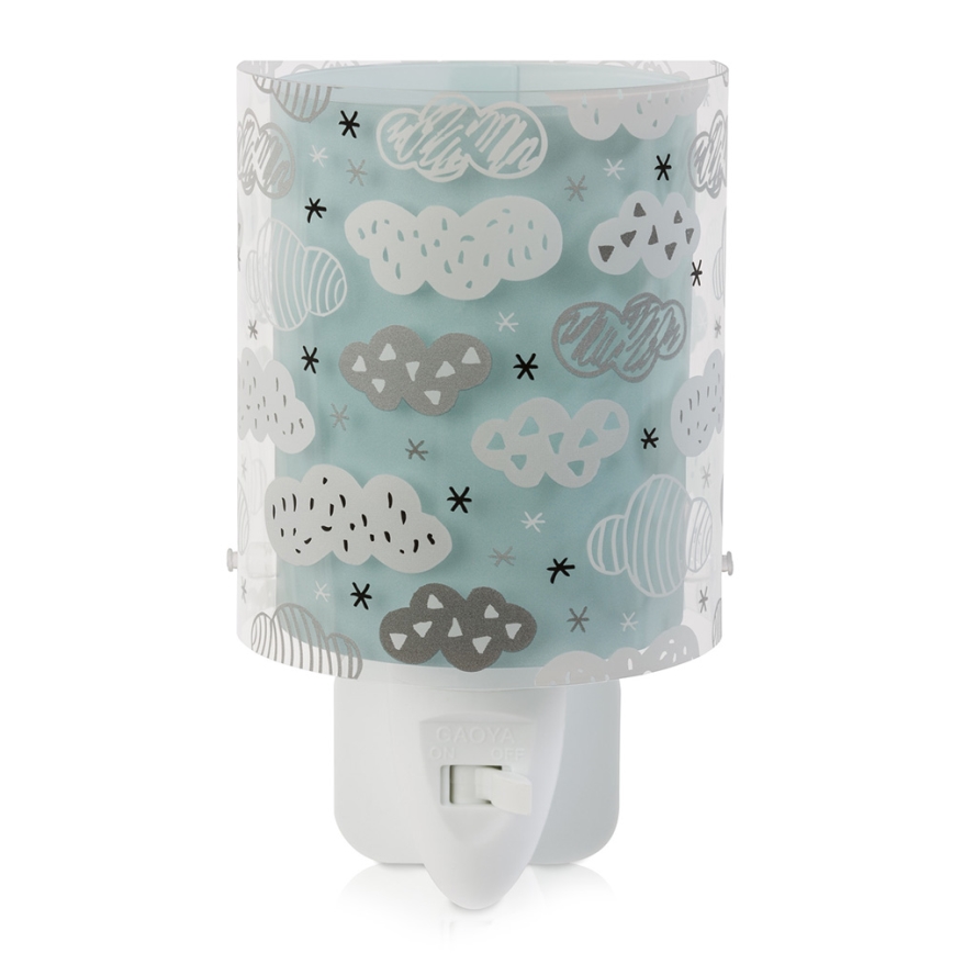 Dalber D-41415H - LED Detské nočné svetlo CLOUDS 1xLED/0,3W/230V