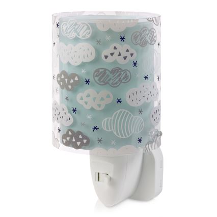 Dalber D-41415H - LED Detské nočné svetlo CLOUDS 1xLED/0,3W/230V