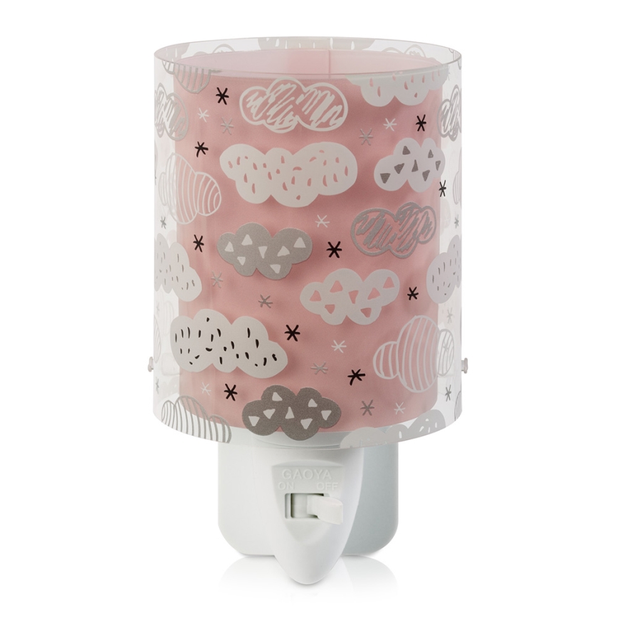 Dalber D-41415S - LED Detské nočné svetlo CLOUDS 1xLED/0,3W/230V