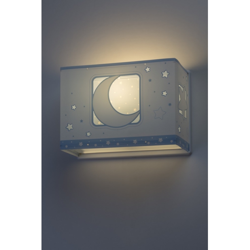 Dalber D-63238T - Detské nástenné svietidlo MOONLIGHT 1xE27/60W/230V