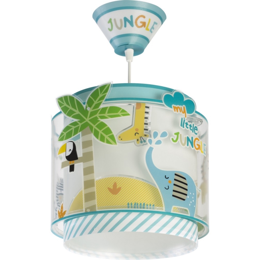 Dalber D-76112 - Detský luster JUNGLE 1xE27/60W/230V
