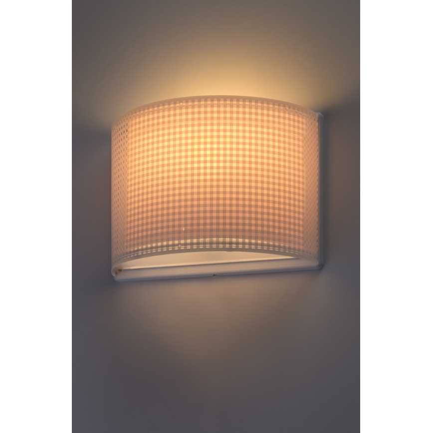 Dalber D-80228S - Detské nástenné svietidlo VICHY 1xE27/60W/230V