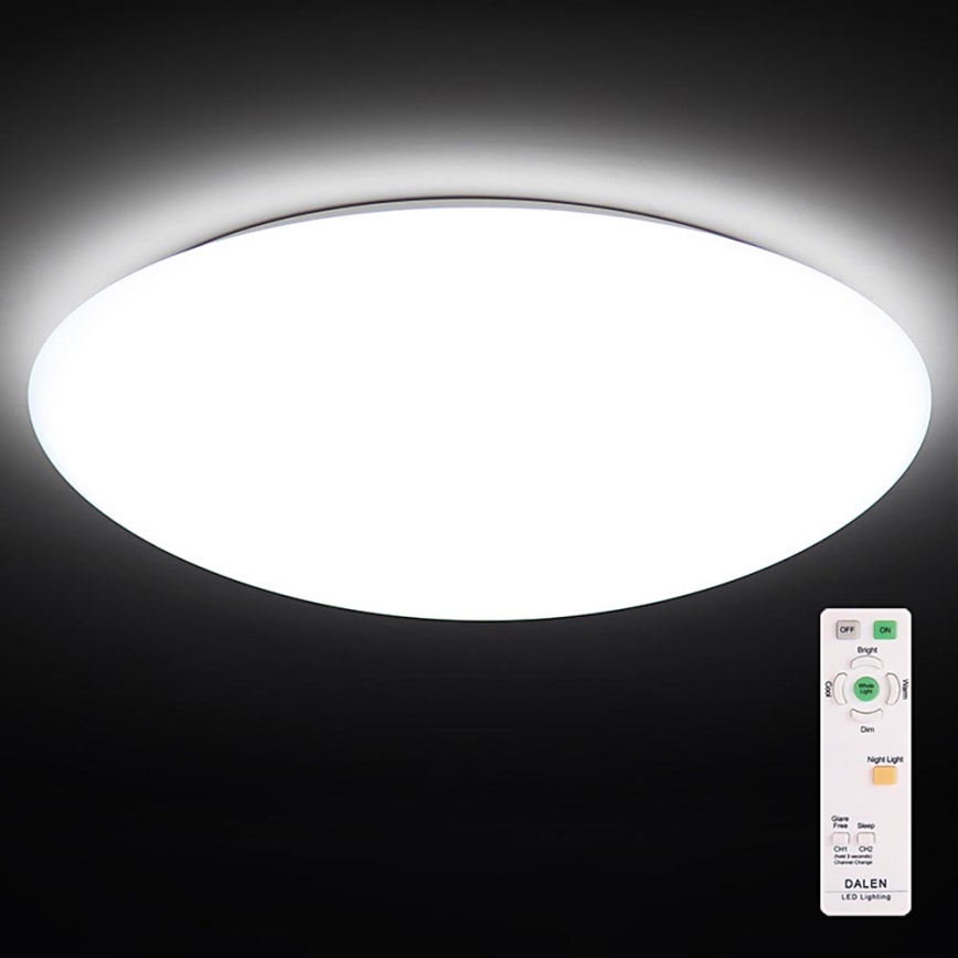 Dalen DL-C408T - LED stmievateľné stropné svietidlo CLASSIC LED/56W/230V