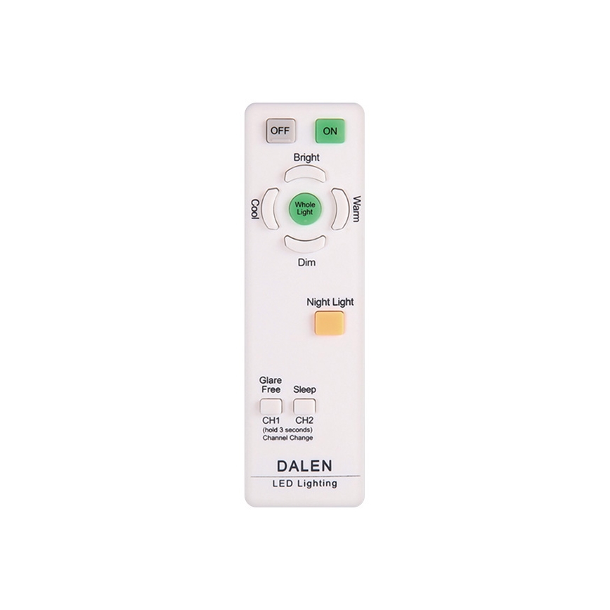 Dalen DL-C408T - LED stmievateľné stropné svietidlo CLASSIC LED/56W/230V