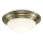 Där Lighting BAR5275 - Kúpeľňové stropné svietidlo BARCLAY 1xE27/60W/230V priemer 31 cm mosadz