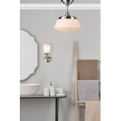 Där Lighting CAD0150 - Kúpeľňový prísadený luster CADEN 1xE27/60W/230V IP44 lesklý chróm