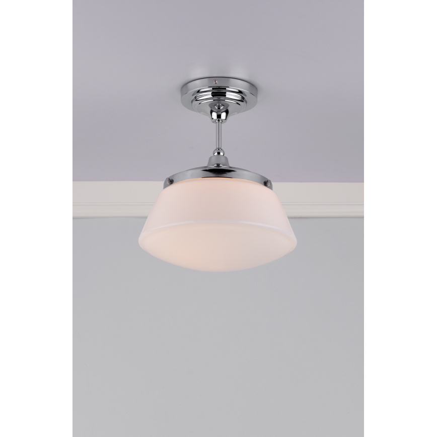 Där Lighting CAD0150 - Kúpeľňový prísadený luster CADEN 1xE27/60W/230V IP44 lesklý chróm