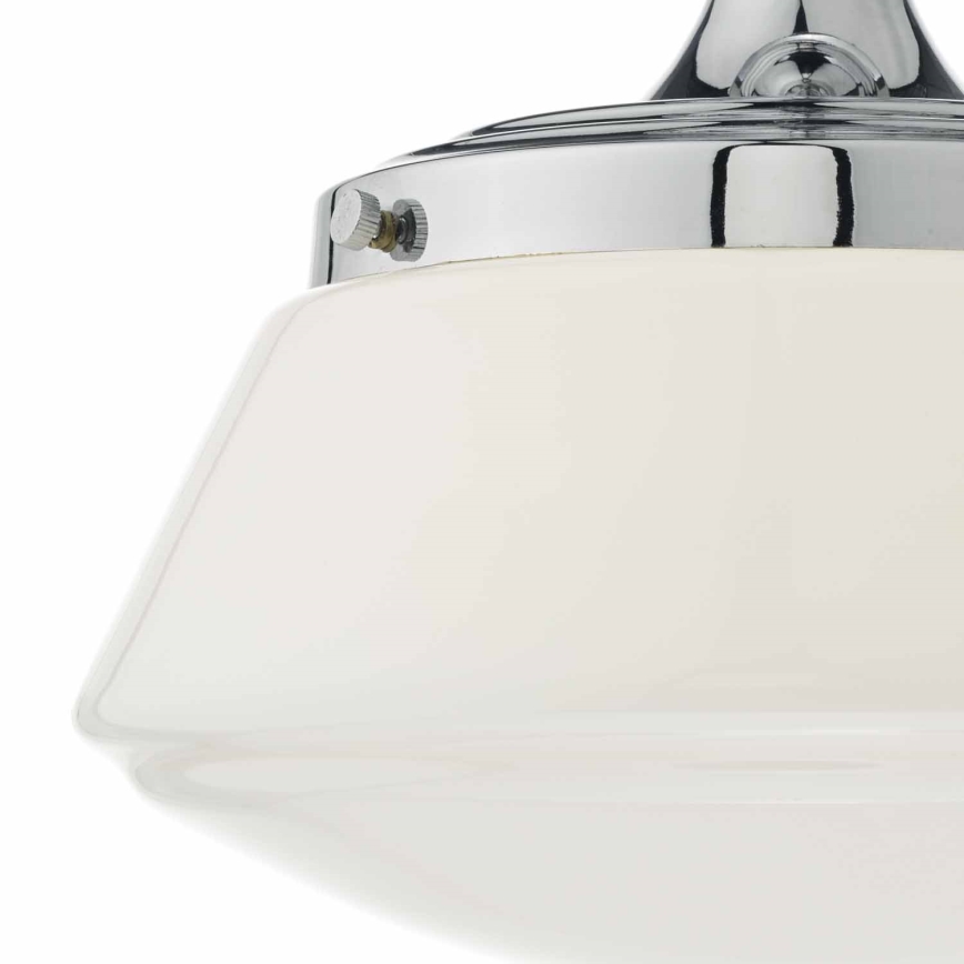 Där Lighting CAD0150 - Kúpeľňový prísadený luster CADEN 1xE27/60W/230V IP44 lesklý chróm