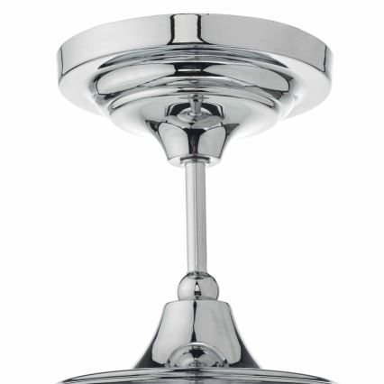 Där Lighting CAD0150 - Kúpeľňový prísadený luster CADEN 1xE27/60W/230V IP44 lesklý chróm