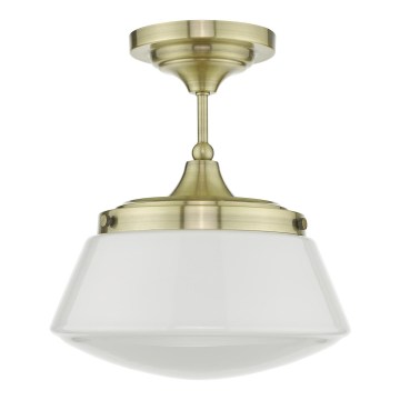 Där Lighting CAD0175 - Kúpeľňový prísadený luster CADEN 1xE27/60W/230V IP44 mosadz