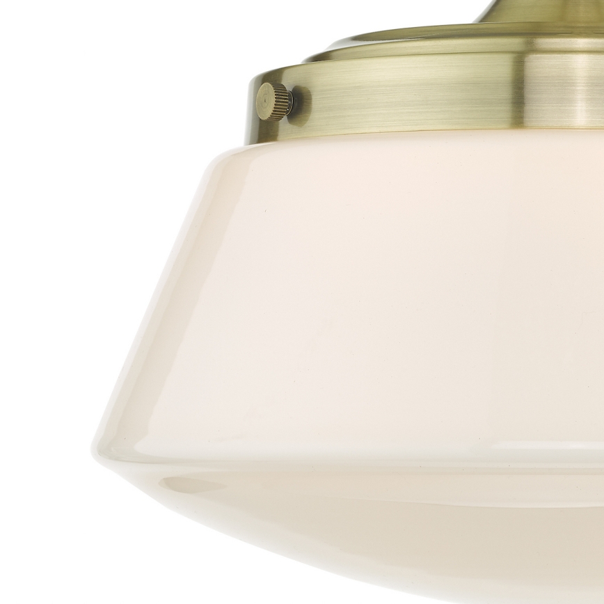Där Lighting CAD0175 - Kúpeľňový prísadený luster CADEN 1xE27/60W/230V IP44 mosadz