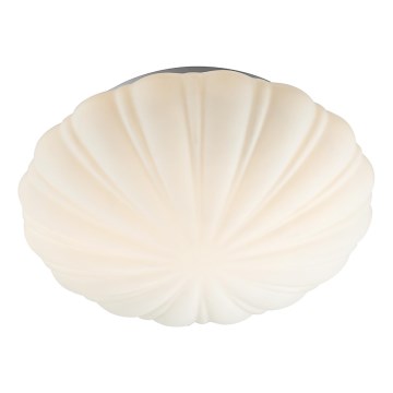 Där Lighting CAF502 - Kúpeľňové stropné svietidlo CAFE 1xE27/60W/230V pr. 27 cm IP44 biela