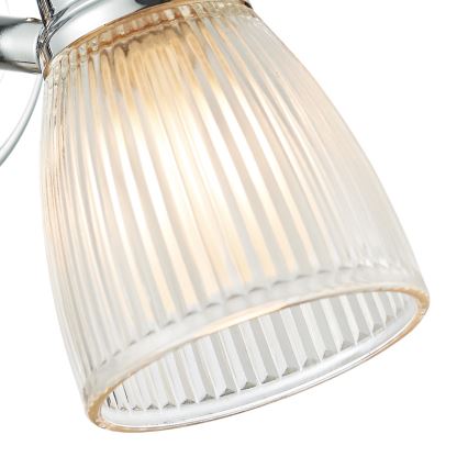 Där Lighting CED0738 - Kúpeľňové nástenné svietidlo CEDRIC 1xG9/25W/230V IP44 lesklý chróm