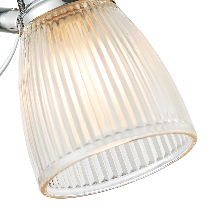 Där Lighting CED0738 - Kúpeľňové nástenné svietidlo CEDRIC 1xG9/25W/230V IP44 lesklý chróm