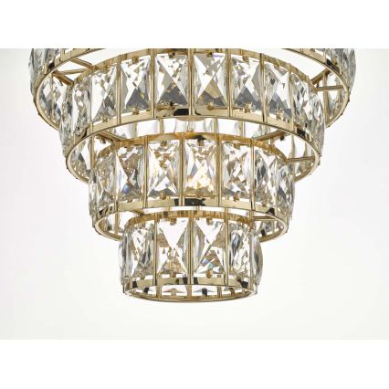 Där Lighting CER0135 - Luster na reťazi CERYS 1xE27/60W/230V zlatý