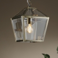 Där Lighting CHU0175 - Luster na reťazi CHURCHILL 1xE27/60W/230V mosadz