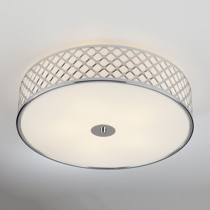 Där Lighting CIV5050 - Stropné svietidlo CIVIC 5xE14/60W/230V priemer 50 cm lesklý chróm