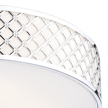 Där Lighting CIV5050 - Stropné svietidlo CIVIC 5xE14/60W/230V priemer 50 cm lesklý chróm