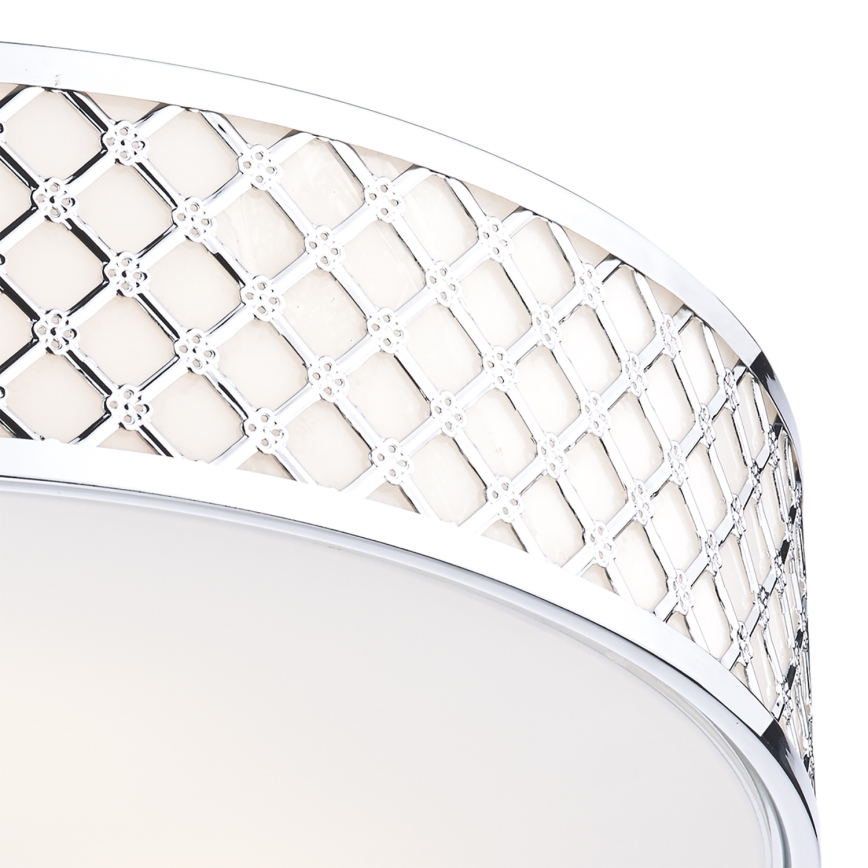 Där Lighting CIV5050 - Stropné svietidlo CIVIC 5xE14/60W/230V priemer 50 cm lesklý chróm
